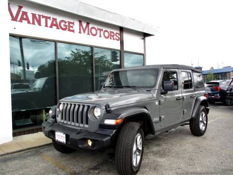 2021 Jeep Wrangler Unlimited for sale at Vantage Motors LLC in Raytown MO