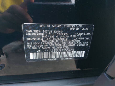 2026 Subaru Outback Premium