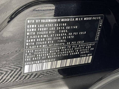 2025 Volkswagen Tiguan S