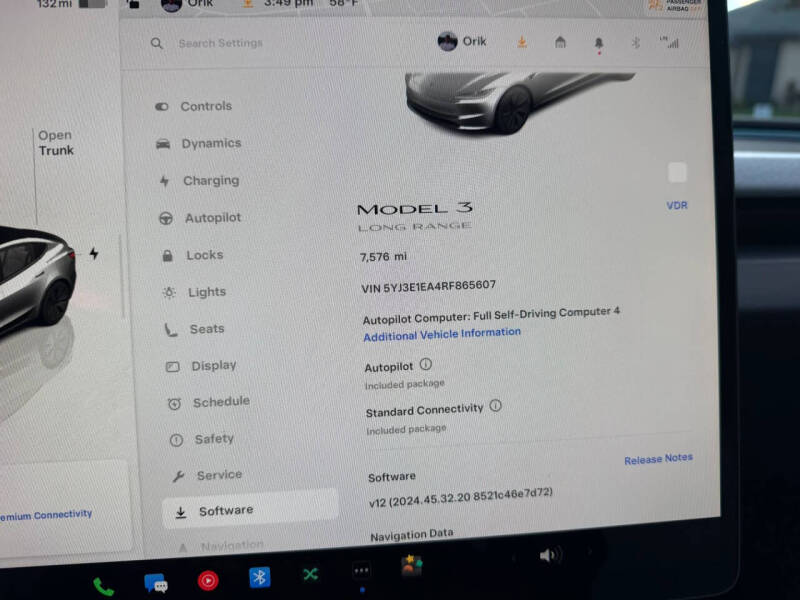 2024 Tesla Model 3 Long Range