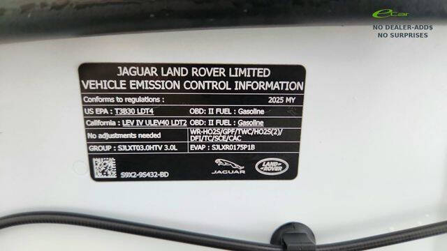 2025 Land Rover Range Rover P400 SE