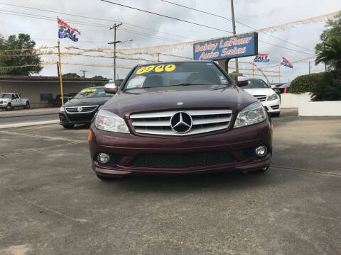 2008 Mercedes-Benz C-Class for sale at Bobby Lafleur Auto Sales in Lake Charles LA