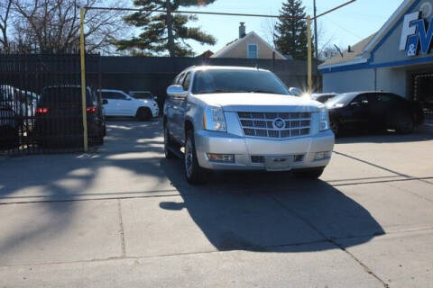 2013 Cadillac Escalade for sale at F & M AUTO SALES in Detroit MI