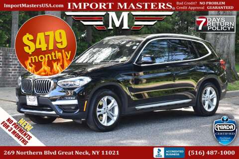 2021 BMW X3 for sale at Import Masters in Great Neck NY