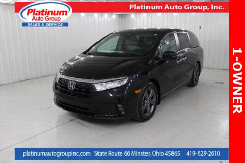 2021 Honda Odyssey for sale at Platinum Auto Group Inc. in Minster OH