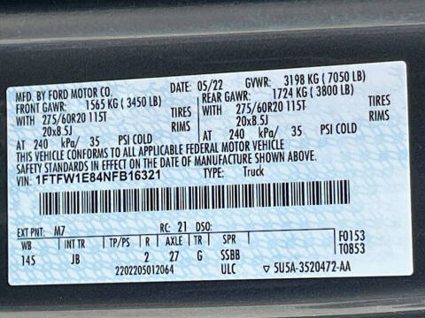 2022 Ford F-150
