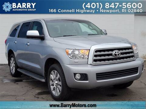 2017 Toyota Sequoia for sale at BARRYS Auto Group Inc in Newport RI
