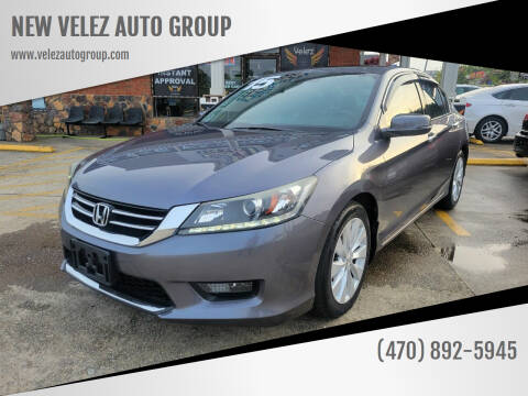 2015 Honda Accord for sale at NEW VELEZ AUTO GROUP in Gainesville GA