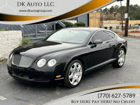 2006 Bentley Continental for sale at DK Auto LLC in Stone Mountain GA