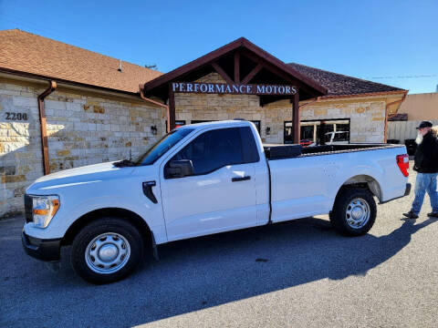 2022 Ford F-150 for sale at Performance Motors Killeen Second Chance in Killeen TX