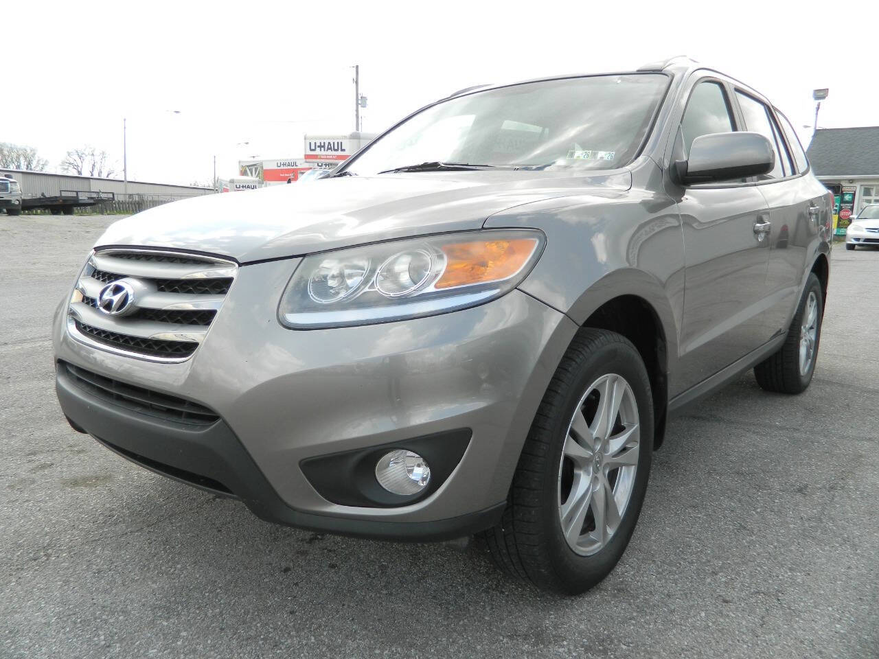 Gray 2012 Hyundai SANTA FE SE AWD SE 4dr SUV 1
