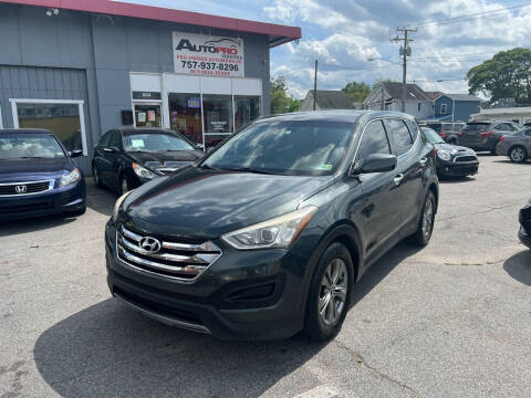 2014 Hyundai Santa Fe Sport for sale at AutoPro Virginia LLC in Virginia Beach VA