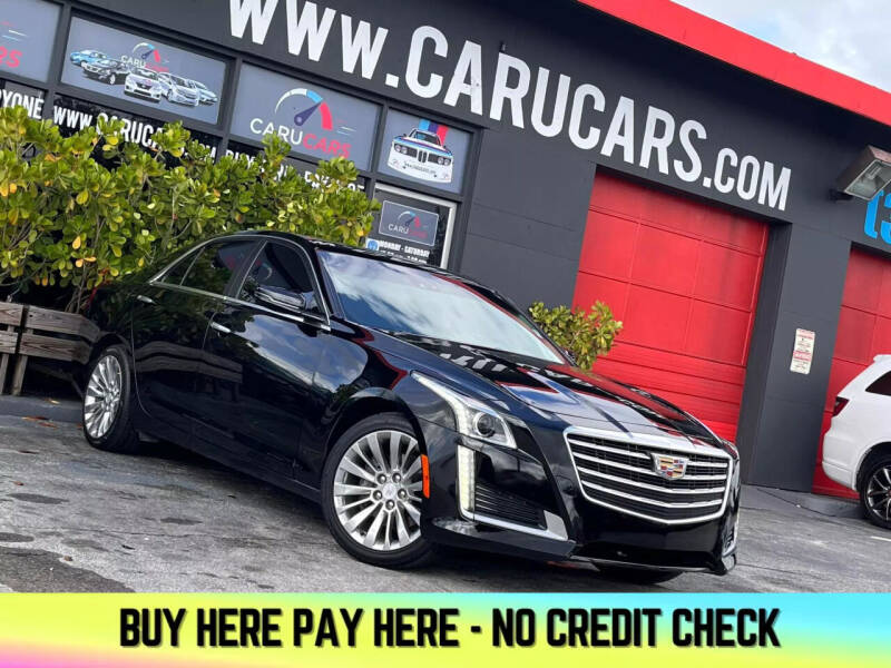 2018 Cadillac CTS for sale at CARUCARS LLC in Miami FL