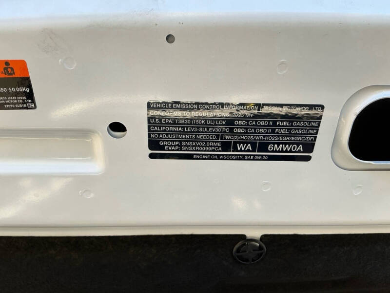 2025 Nissan Sentra S