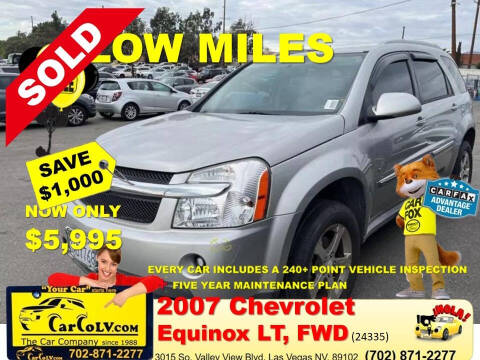 2007 Chevrolet Equinox for sale at The Car Company in Las Vegas NV