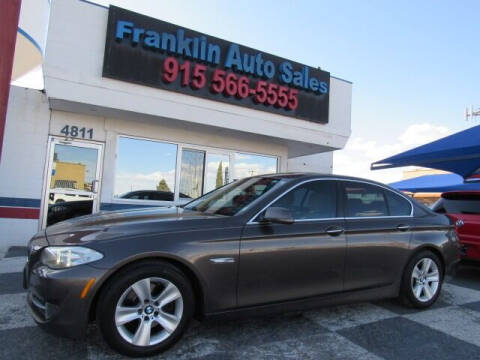 2013 BMW 5 Series for sale at Franklin Auto Sales in El Paso TX