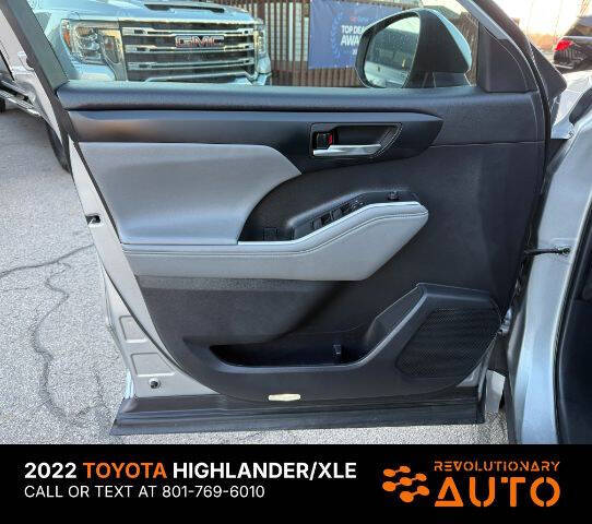 2022 Toyota Highlander XLE