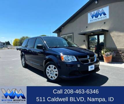 2016 Dodge Grand Caravan for sale at Western Mountain Bus & Auto Sales in Nampa ID