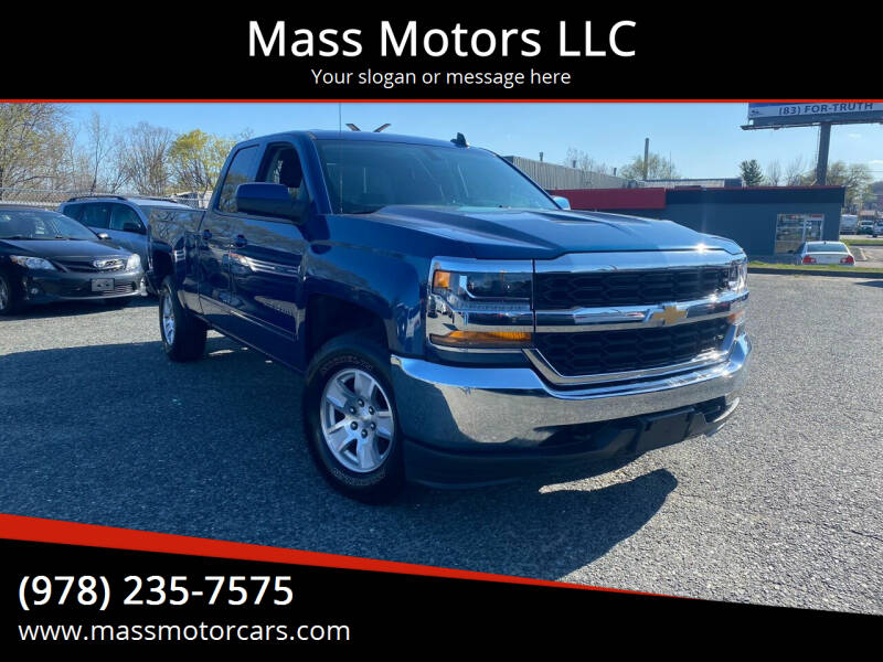 2017 Chevrolet Silverado 1500 for sale at Mass Motors LLC in Worcester MA