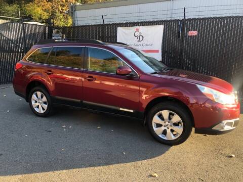 2012 Subaru Outback for sale at C&D Auto Sales Center in Kent WA