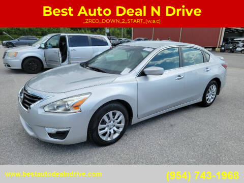 2015 Nissan Altima for sale at Best Auto Deal N Drive in Hollywood FL