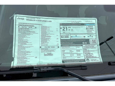 2025 Jeep Wrangler Sport S