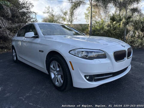 2013 BMW 5 Series for sale at Autohaus of Naples in Naples FL