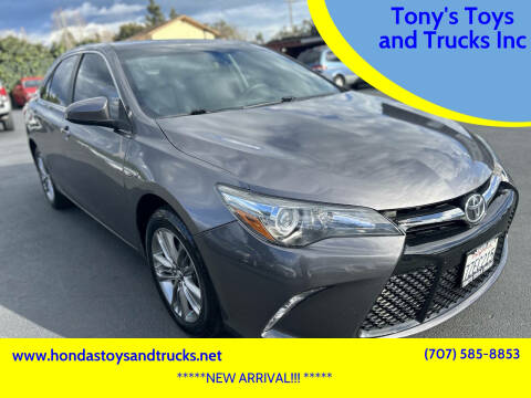 2017 Toyota Camry for sale at Tony's Toys and Trucks Inc in Santa Rosa CA
