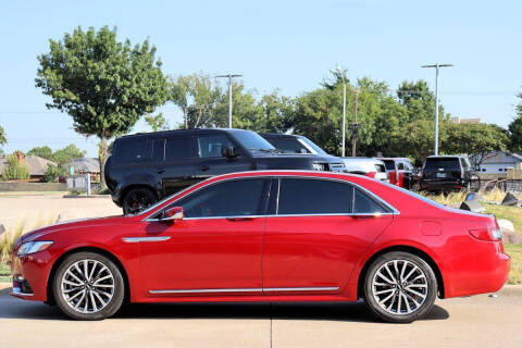 2020 Lincoln Continental Standard