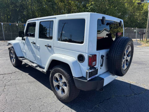 2016 Jeep Wrangler Unlimited Sahara