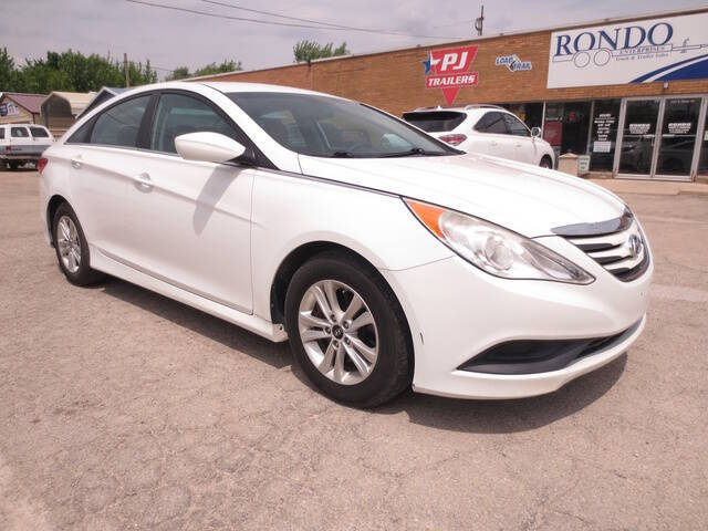 Used 2014 Hyundai Sonata GLS with VIN 5NPEB4AC9EH838392 for sale in Sycamore, IL
