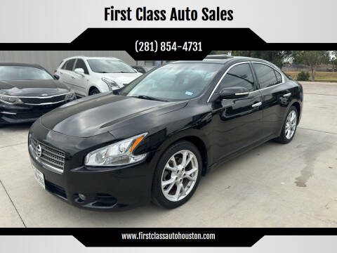 2014 Nissan Maxima for sale at First Class Auto Sales in Sugar Land TX