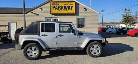 2008 Jeep Wrangler Unlimited for sale at Parkway Motors in Springfield IL