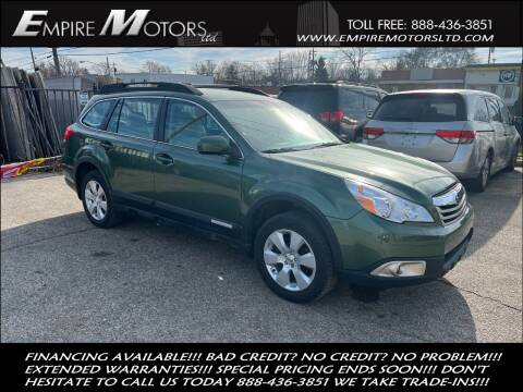 2012 Subaru Outback for sale at Empire Motors LTD in Cleveland OH