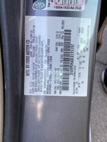 2012 Ford Fusion SE