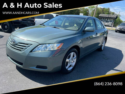 2007 Toyota Camry for sale at A & H Auto Sales in Greenville SC