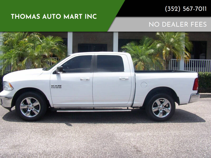 2017 RAM 1500 for sale at Thomas Auto Mart Inc in Dade City FL