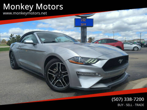 2020 Ford Mustang for sale at Monkey Motors in Faribault MN