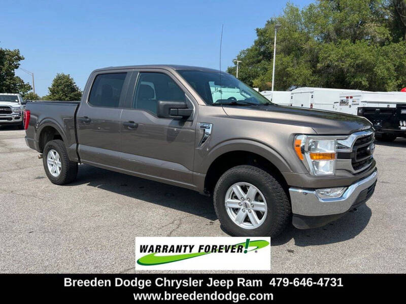 2021 Ford F-150 for sale at Breeden Pre-Owned in Van Buren AR