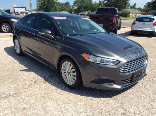 2016 Ford Fusion Hybrid for sale at SPRINGTIME MOTORS in Huntsville, TX