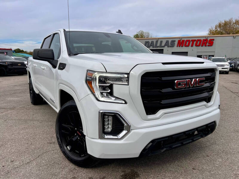 Used 2021 GMC Sierra 1500 Elevation with VIN 3GTU9CED4MG145550 for sale in Garland, TX