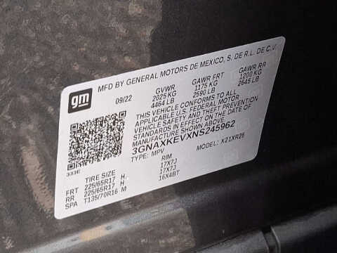 2022 Chevrolet Equinox LT