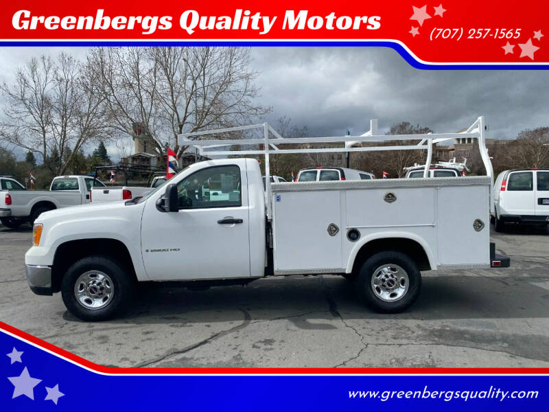 2008 GMC Sierra 2500HD for sale at Greenbergs Quality Motors in Napa CA