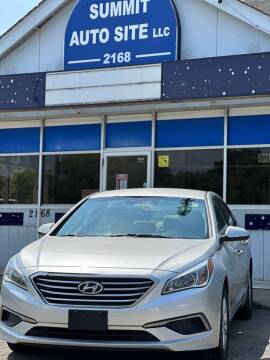 2017 Hyundai Sonata for sale at SUMMIT AUTO SITE LLC in Akron OH
