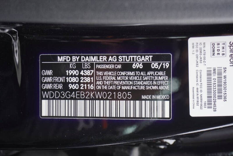 2019 Mercedes-Benz A-Class A 220