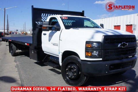 2021 Chevrolet Silverado 6500HD for sale at STAPLETON MOTORS in Commerce City CO