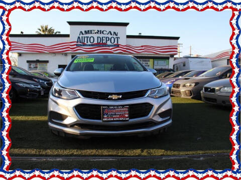 2018 Chevrolet Cruze for sale at American Auto Depot in Modesto CA