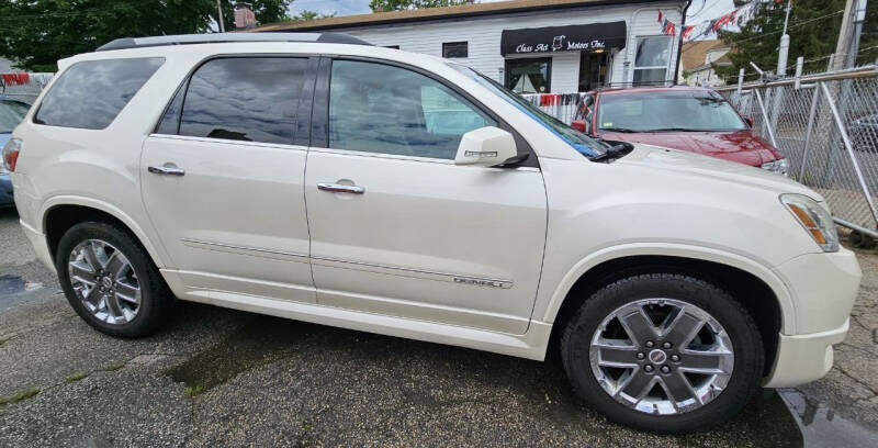2011 GMC Acadia for sale at Class Act Motors Inc in Providence RI