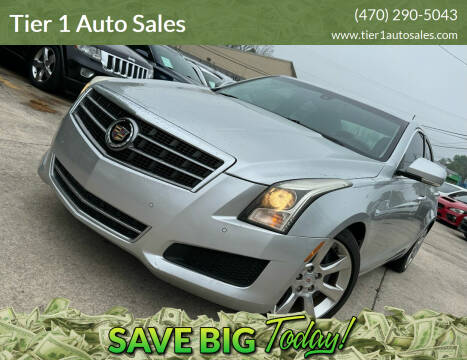 2013 Cadillac ATS for sale at Tier 1 Auto Sales in Gainesville GA
