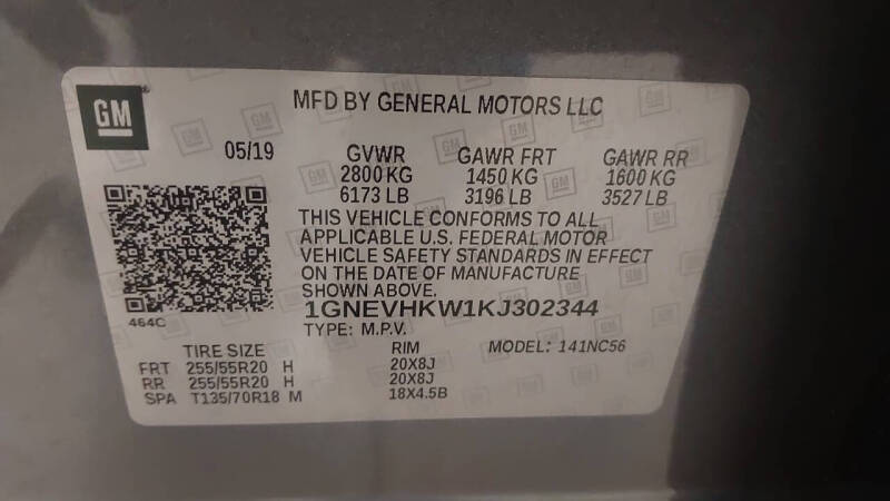 2019 Chevrolet Traverse LT Leather